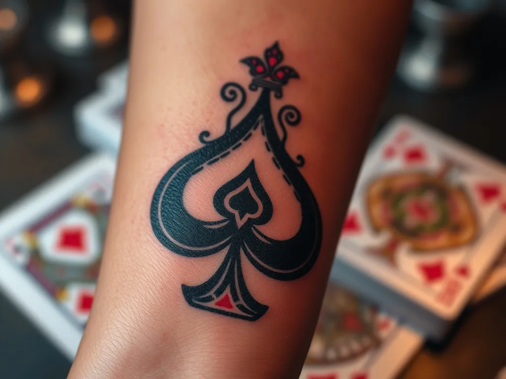 Co oznacza tatuaż dama pik?