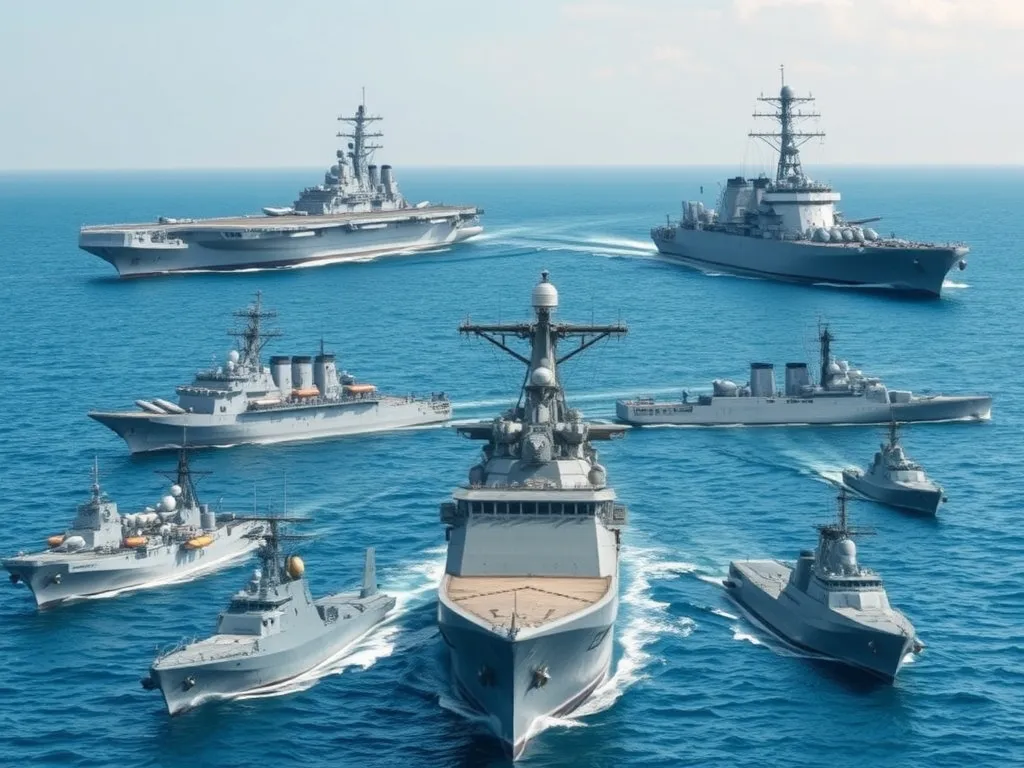 Klasy okrętów wojskowych - Rangi okretów