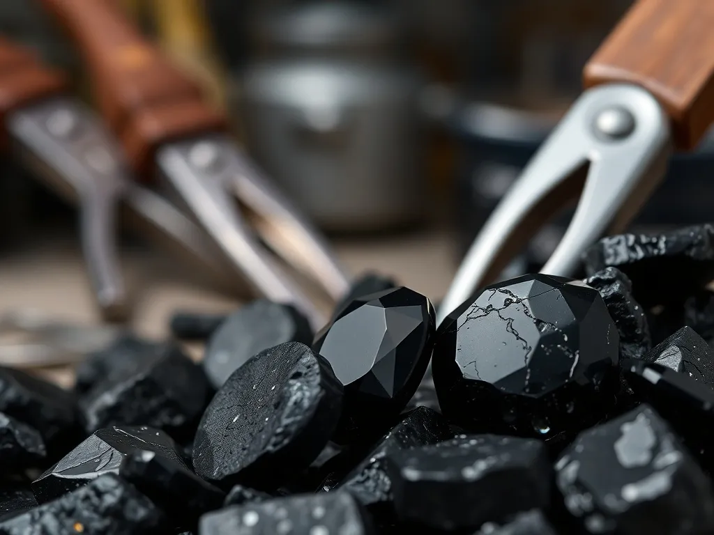 Poznaj czarne kamienie szlachetne i ich moc