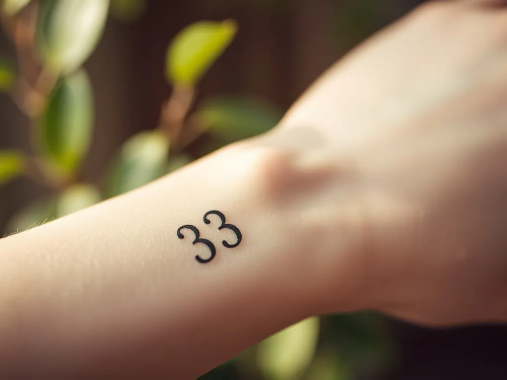 Co oznacza tatuaż 333?